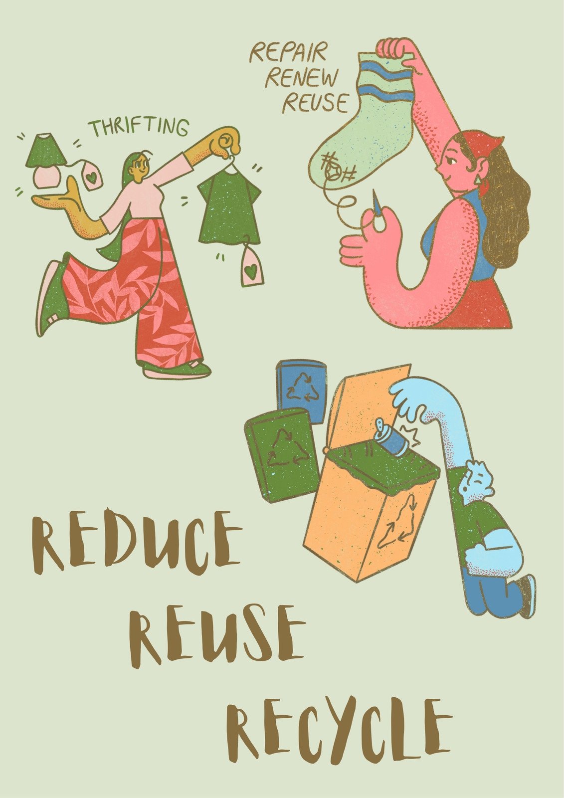 Garbage Disposal Posters