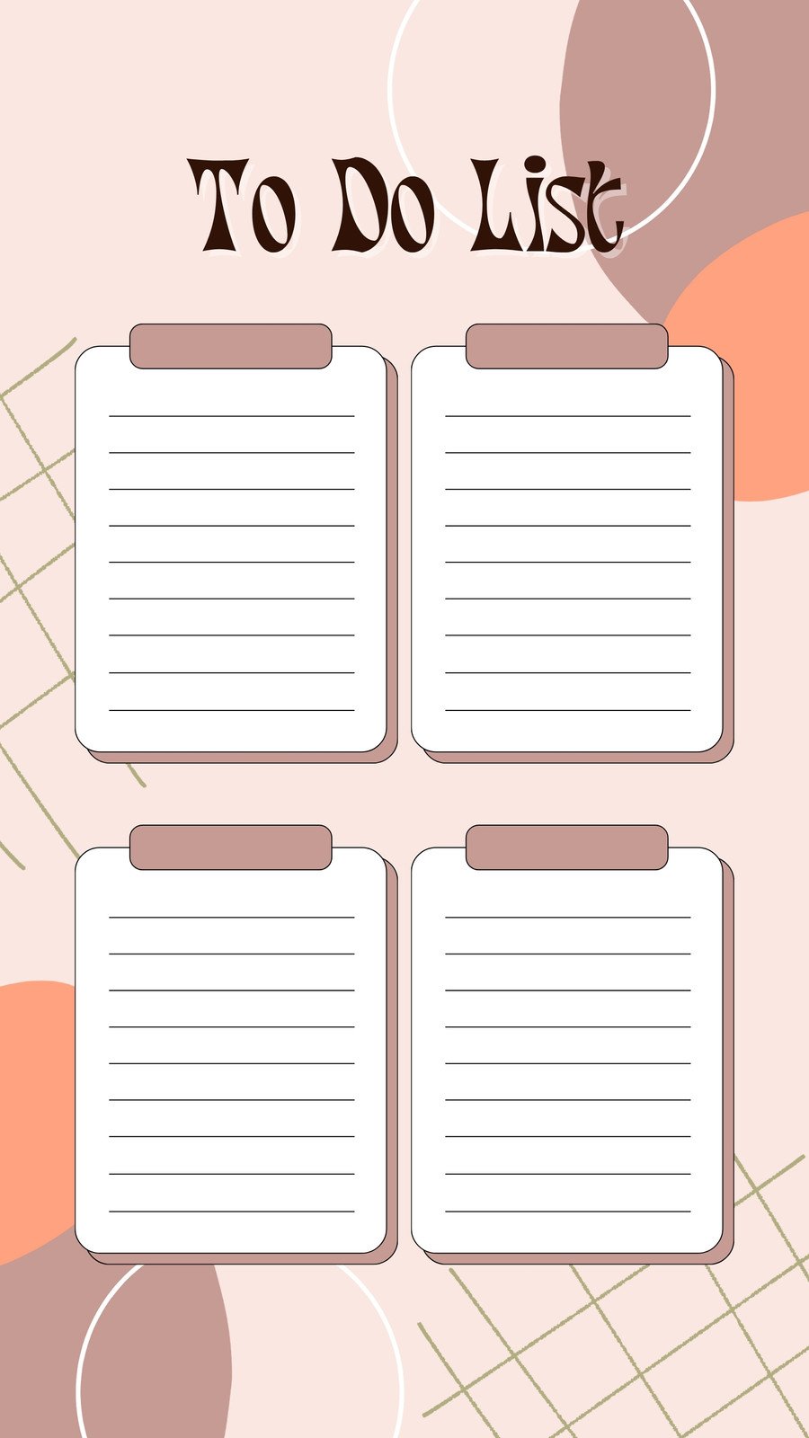 Cute Printable To Do List