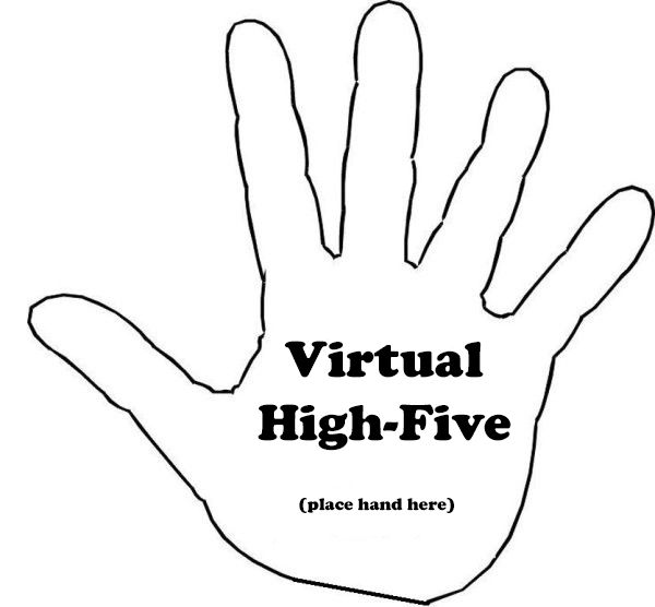 Virtual High-Five | Quotes | Pinterest