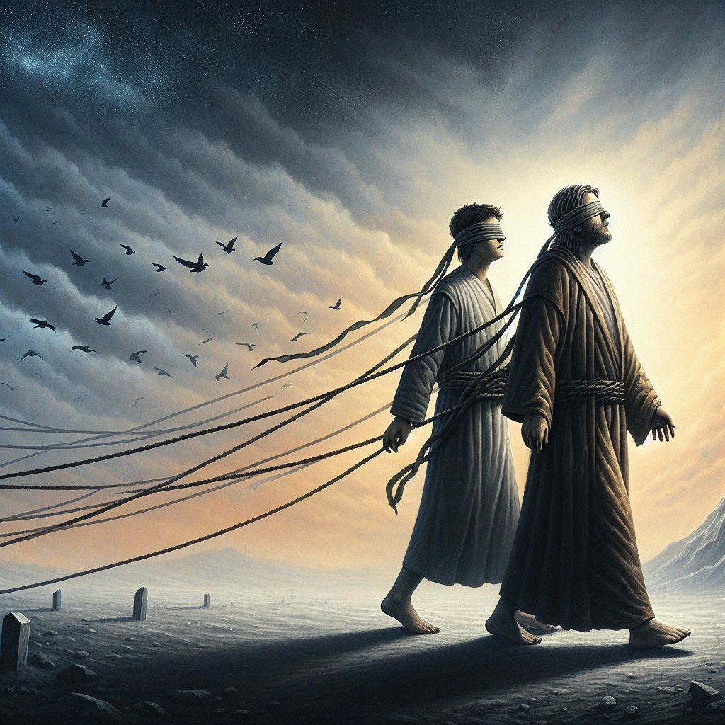 What Does Luke 6:39 Mean?| Bible Art