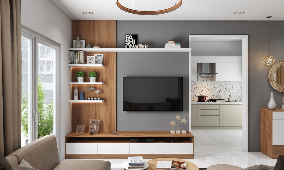 36+ Stunning Floating Shelves Living Room Ideas