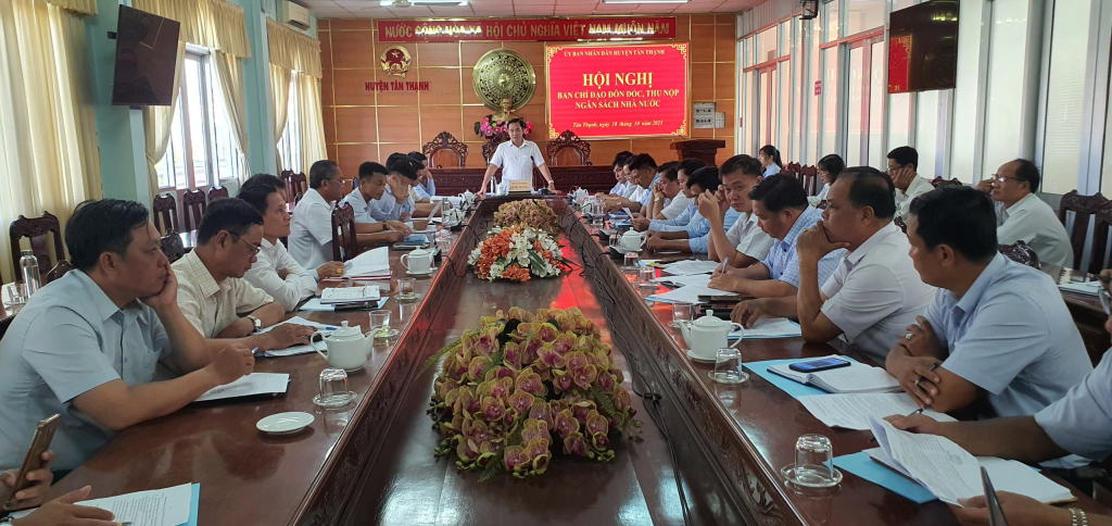 Tân Thạnh Họp Ban Chỉ đạo đôn đốc Thu Nộp Ngân Sách Nhà Nước - Báo Và Phát Thanh, Truyền Hình ...