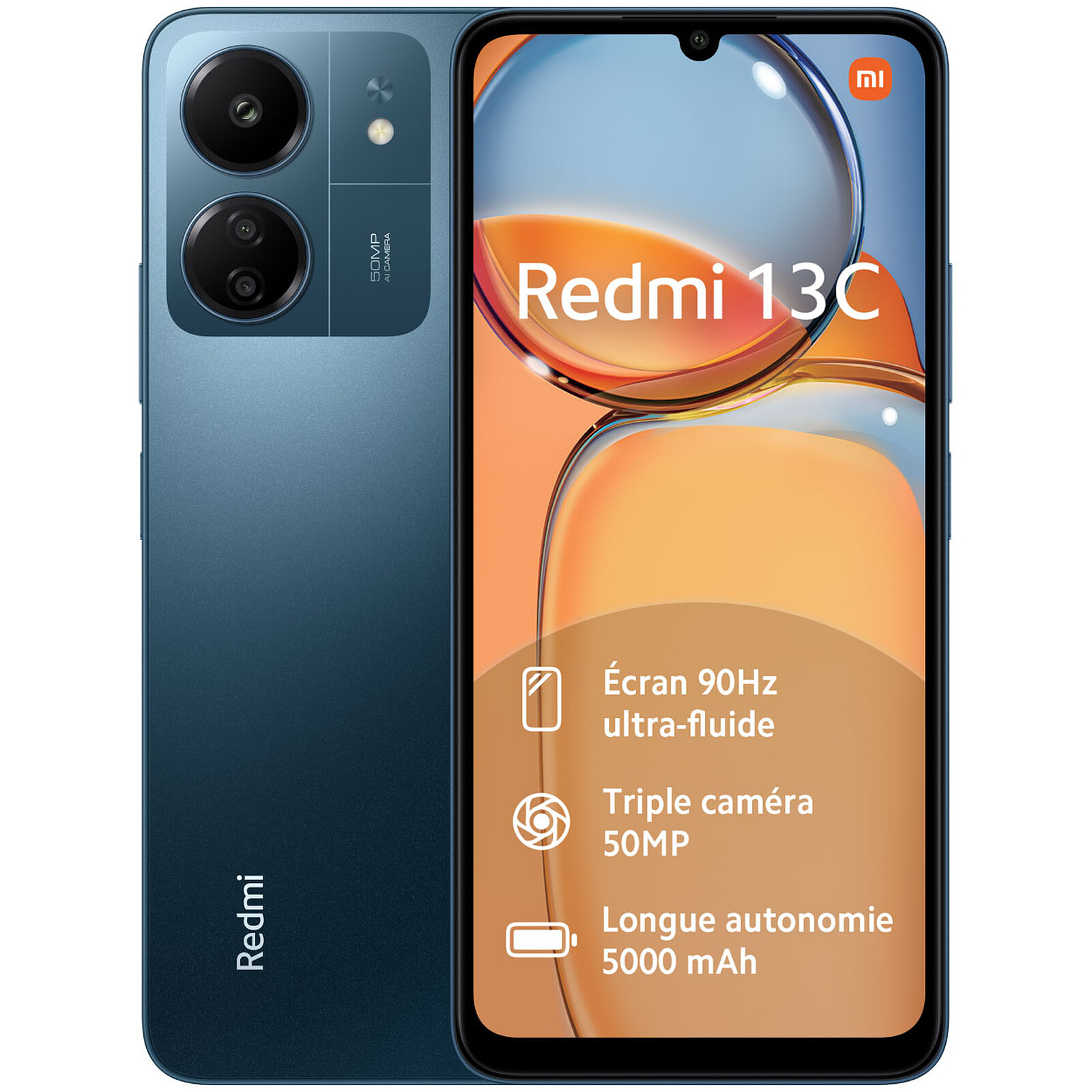 Xiaomi Redmi 13C Bleu (8 Go / 256 Go) - Mobile & Smartphone - LDLC| Muséericorde