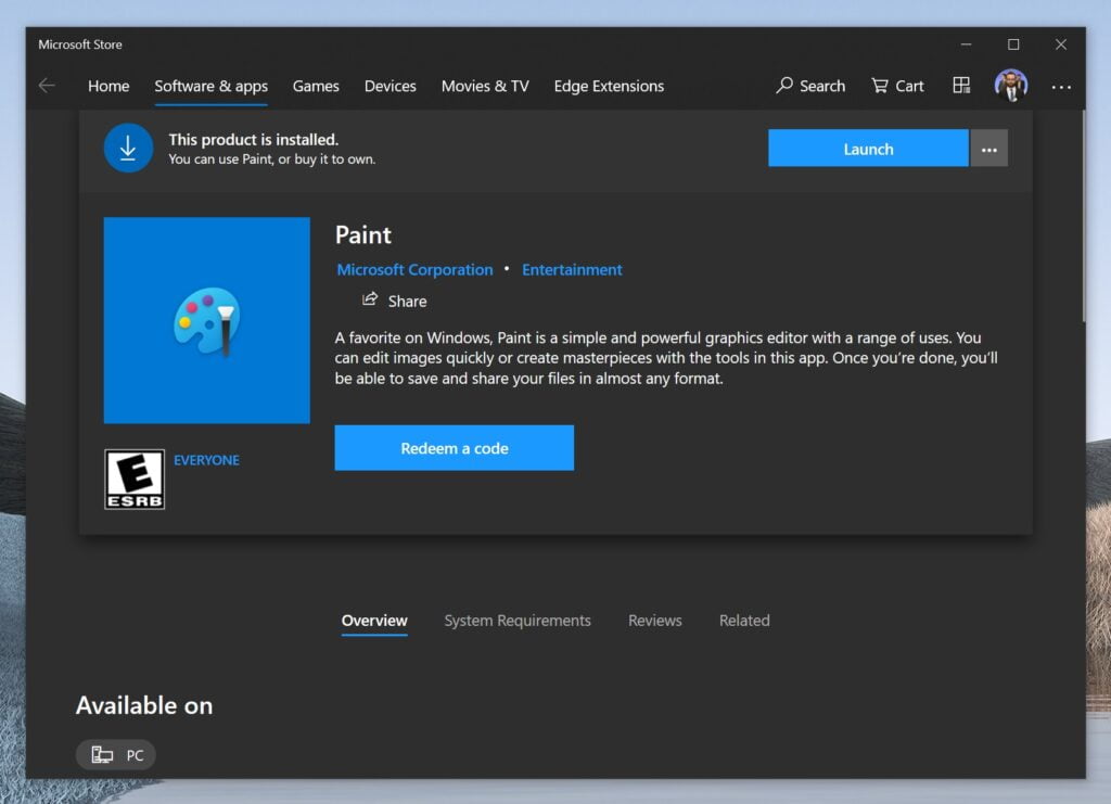 Vuelve Paint Y Lo Podremos Instalar Desde La Microsoft Store| Microsofters