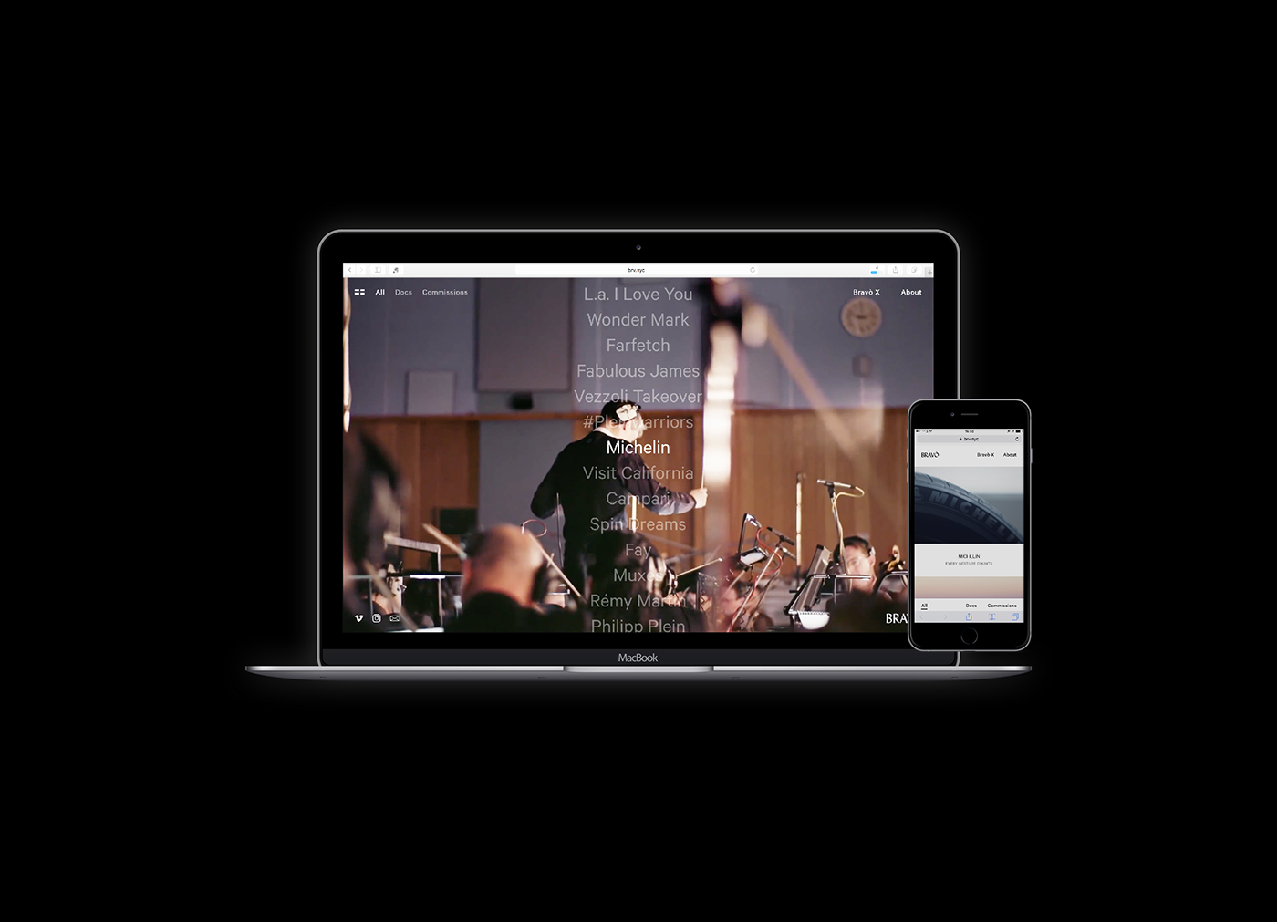 BRAVÒ - Official Website On Behance