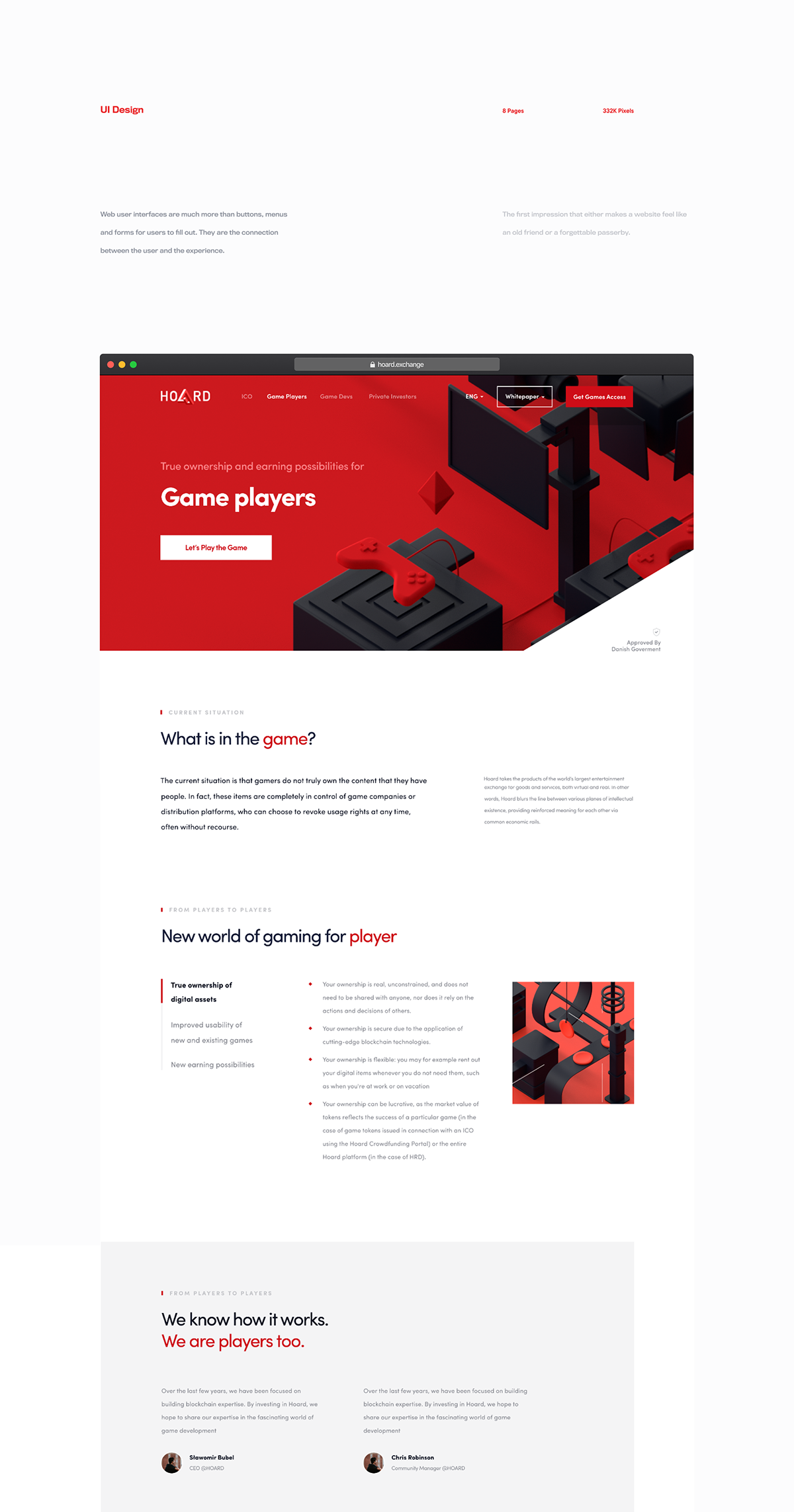 Hoard On Behance