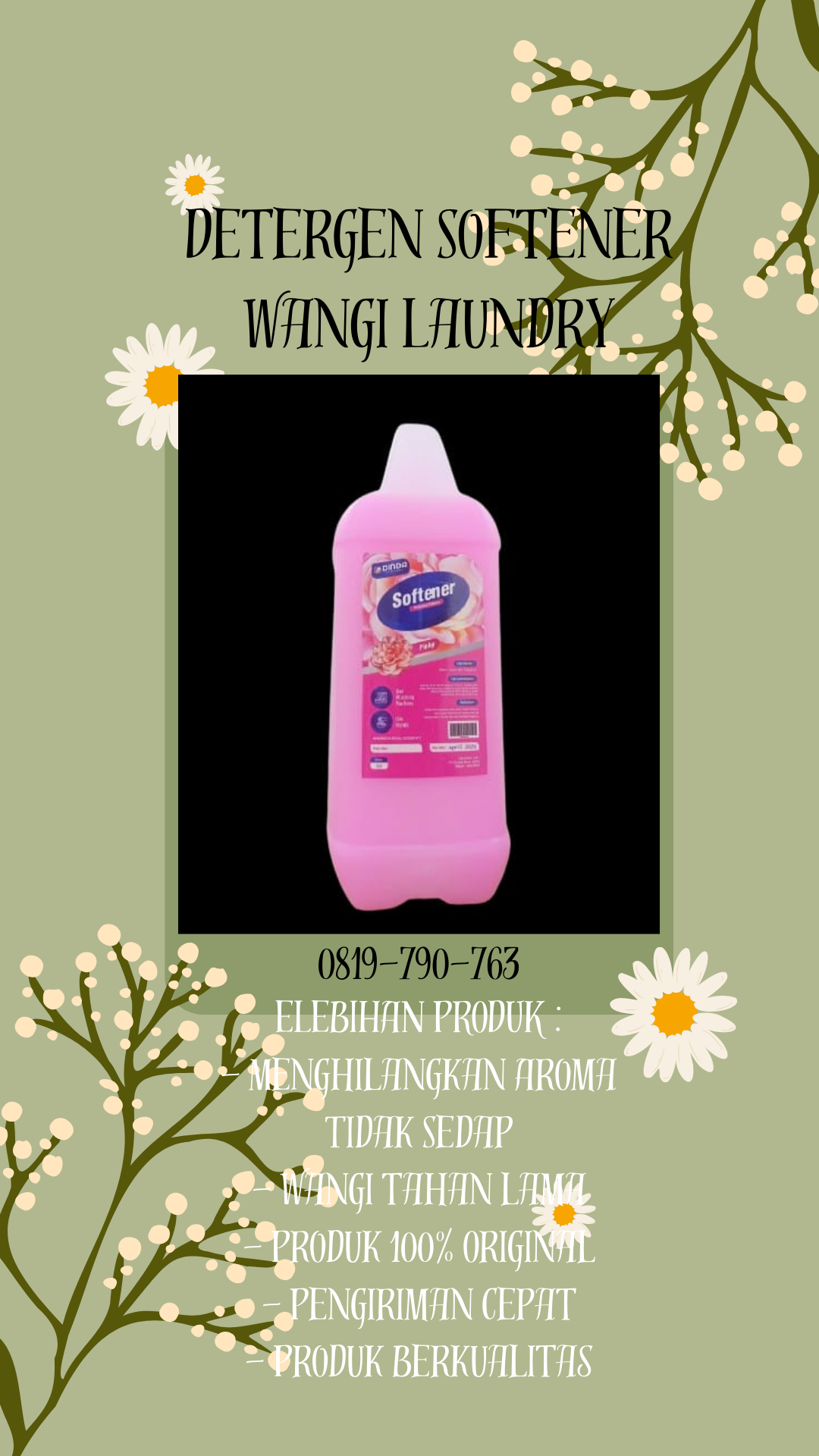 SOFTENER PEWANGI LAUNDRY - Vina Laundry - Medium