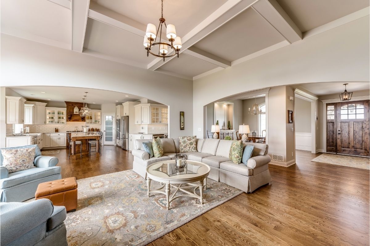 How To Arrange Furniture In An Open Floor Plan - Kumeko