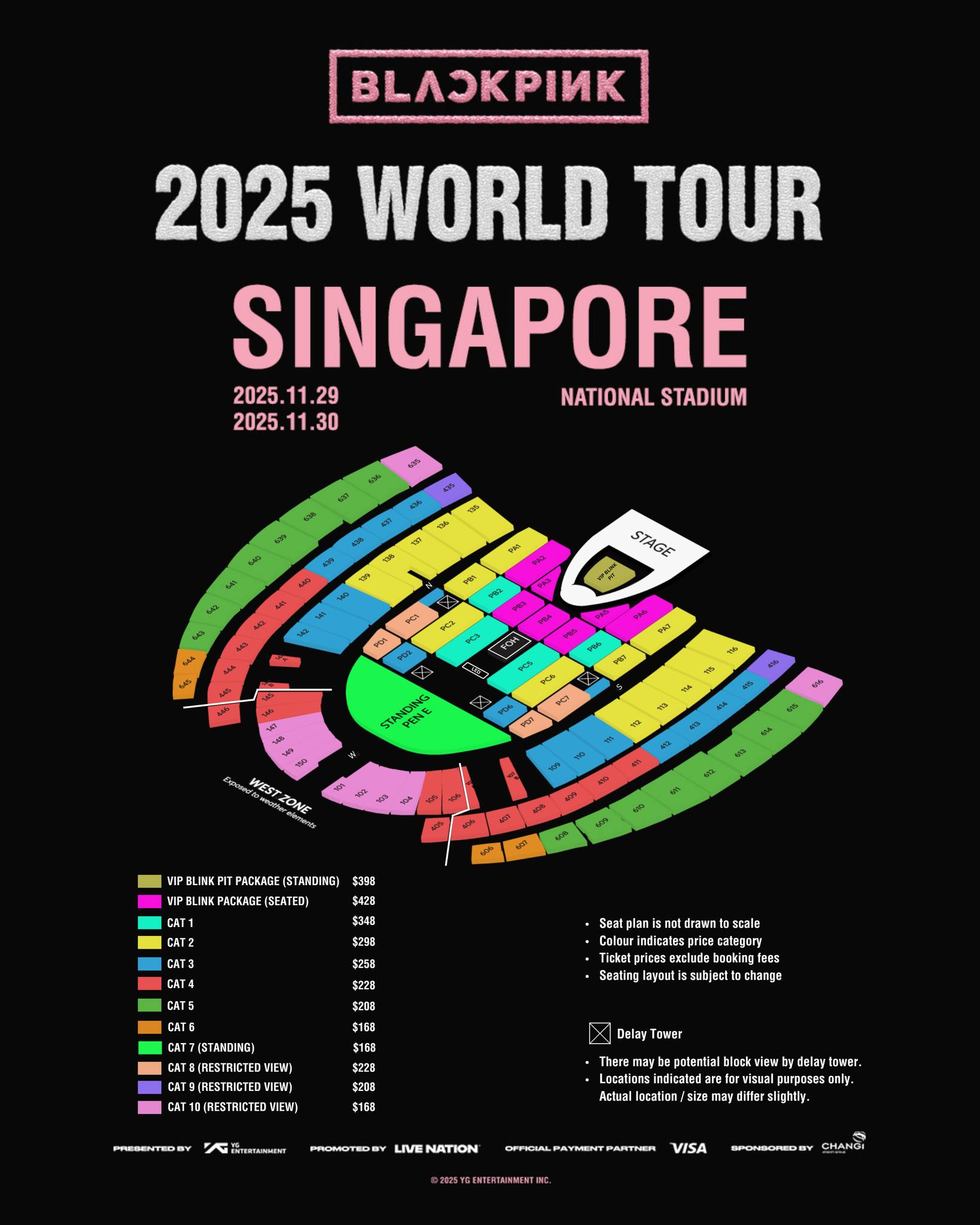 Blackpink S&#39;pore Concert Tickets Go Up To S$428, Netizens Question If They&#39;re Worth The Price