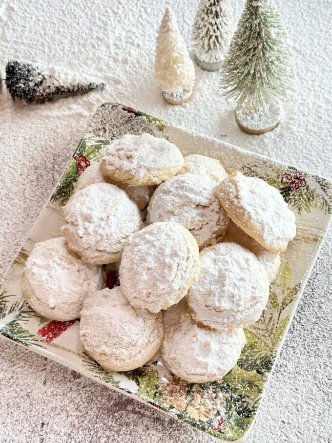 Sweetened Condensed Milk Snowball Cookies - My Country Table