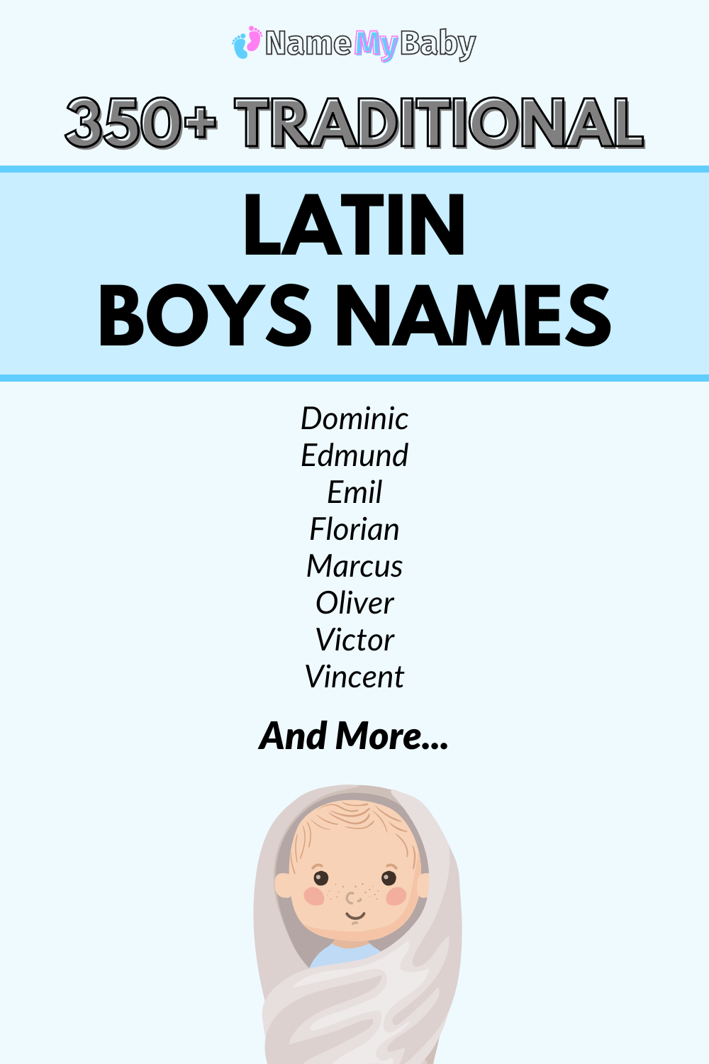 350+ Latin Boys Names| Name My Baby