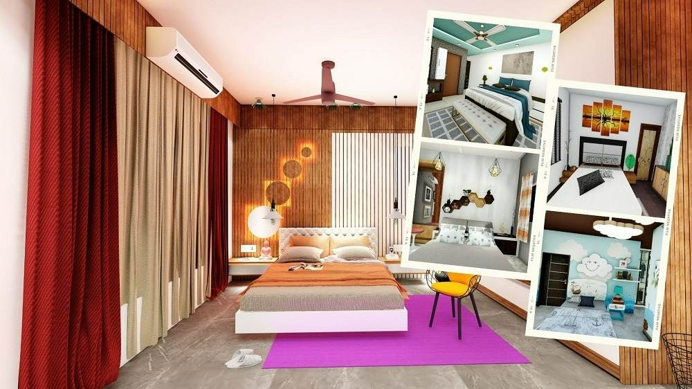 Interior Colour Combination For Bedroom Asense| 15 Best Hall Color
