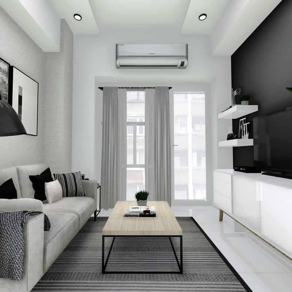 Minimalist Living Room Small Apartment | Cabinets Matttroy