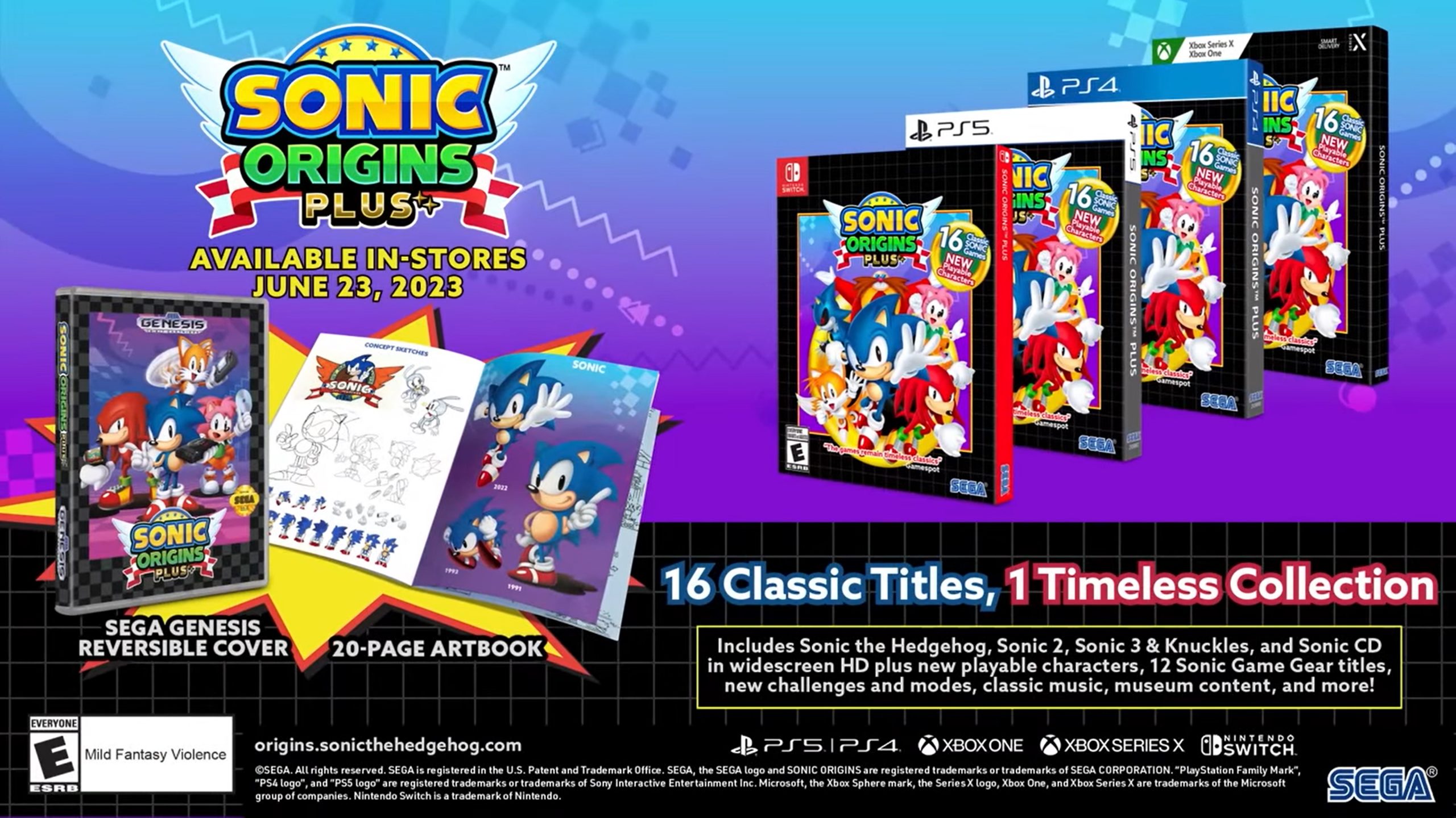 Sonic Origins Plus Announced