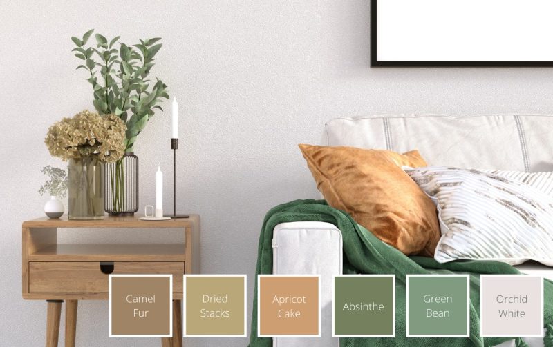 Green Color Palette Paint - Infoupdate.org