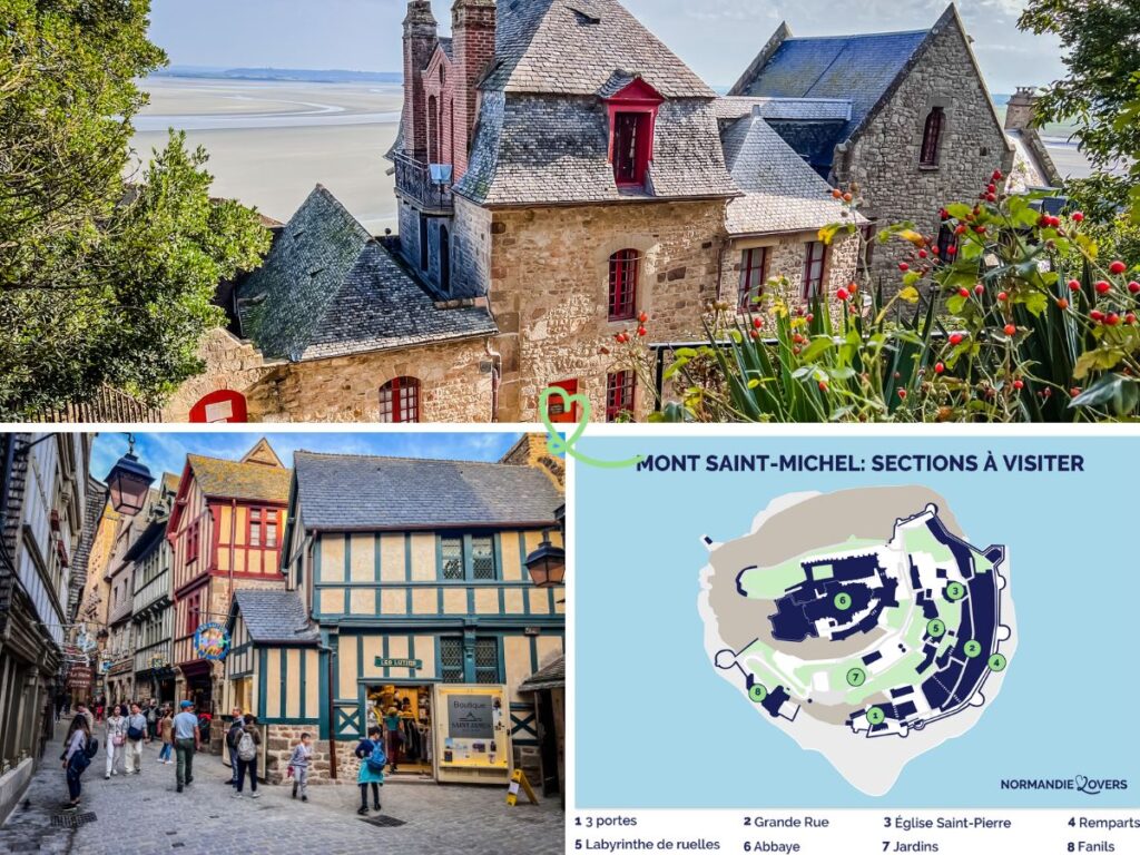 The Streets Of Mont-Saint-Michel: Photos, Maps...