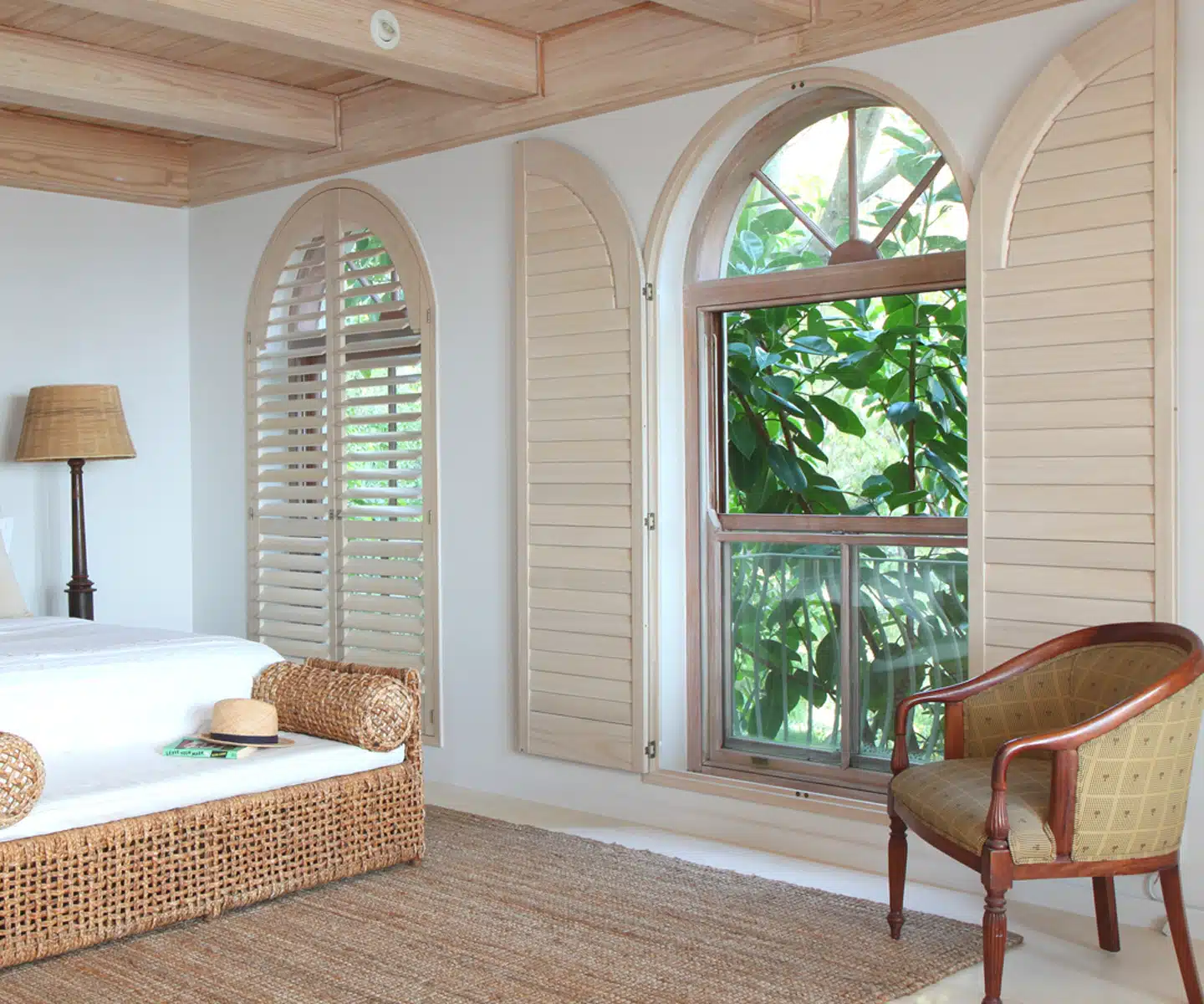Arched Window Treatments: Shades, Shutters & Blinds | Norman® USA