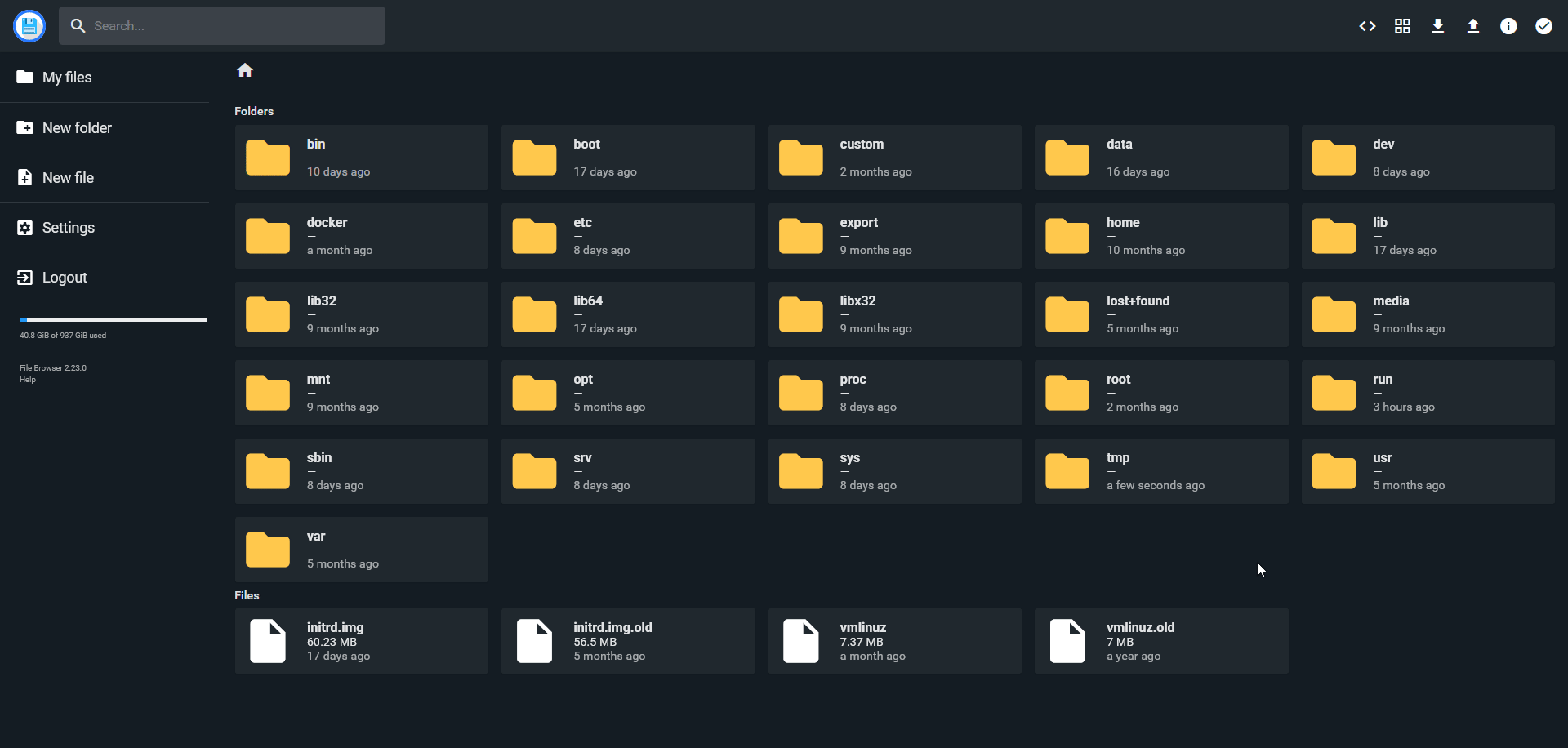 Filebrowser - Manage Your Files And Shares From Anywhere