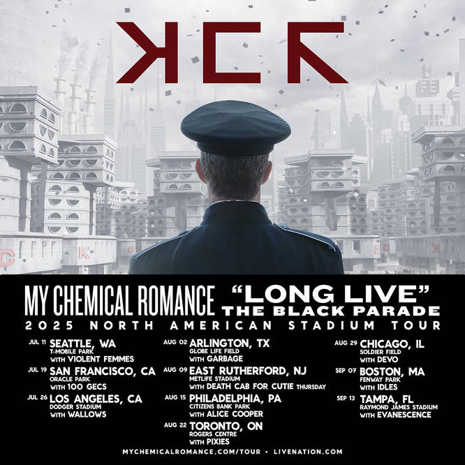 My Chemical Romance Just Announced A Show At Fenway Park