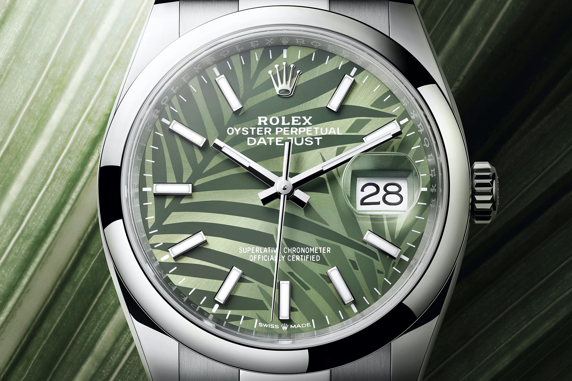 Introducing: Rolex Datejust 36 ‘Palm’ And ‘Fluted’ Motifs