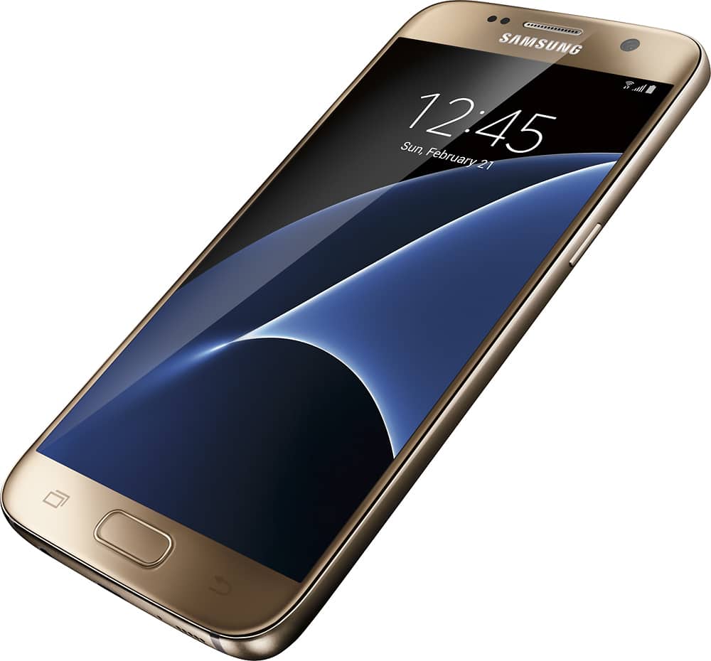 Customer Reviews: Samsung Galaxy S7 4G LTE With 32GB Memory Cell Phone (Unlocked) Gold SM...