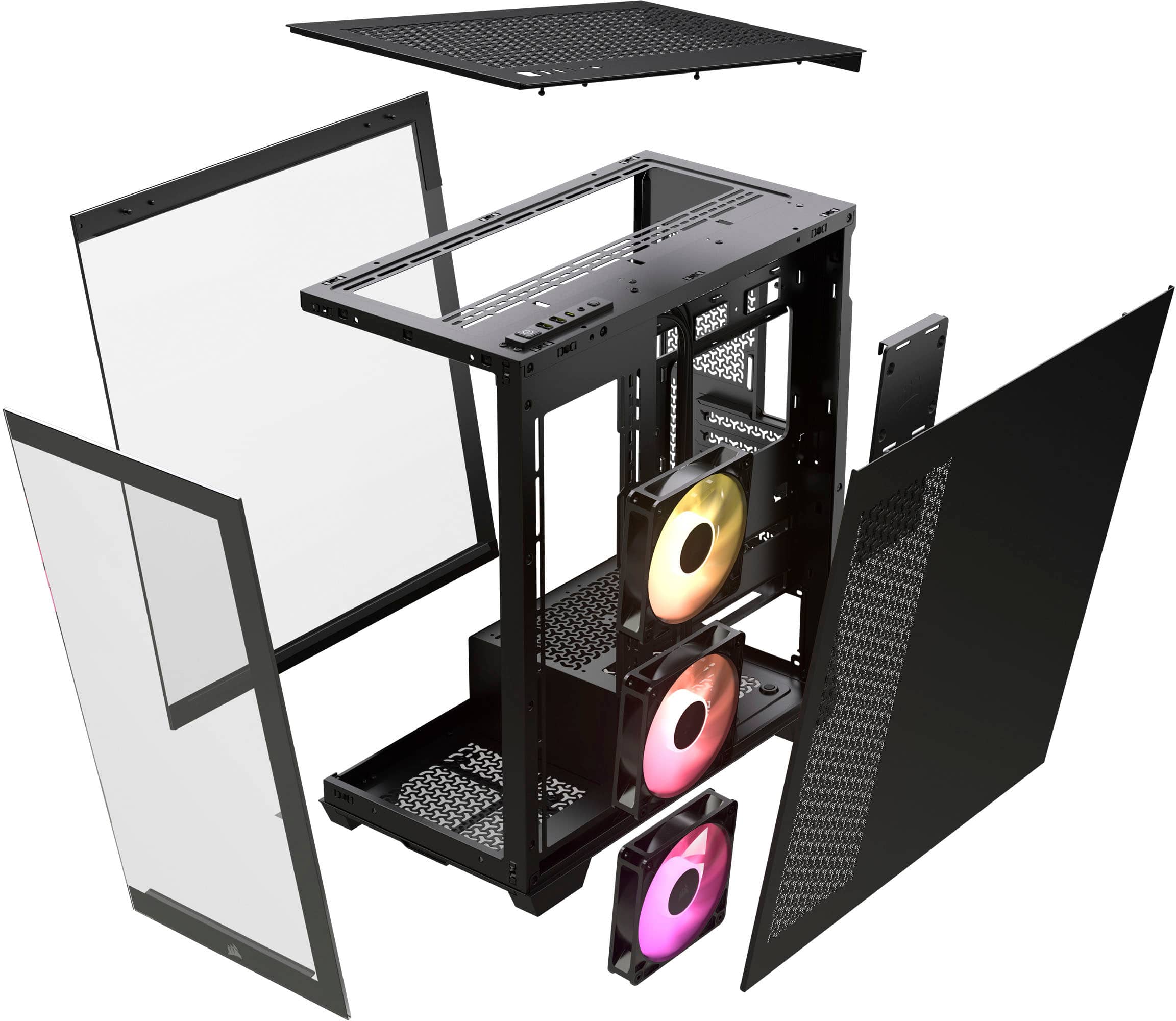 Customer Reviews: CORSAIR 3500X ARGB ATX Mid-Tower PC Case Black CC-9011278-WW - Best Buy