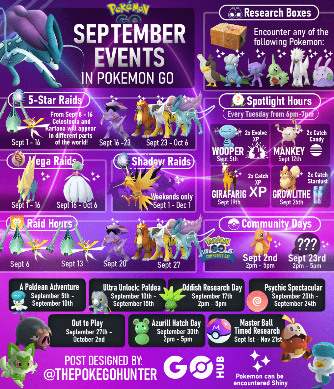 Pokémon GO September 2023 Event Guide| Pokémon GO Hub