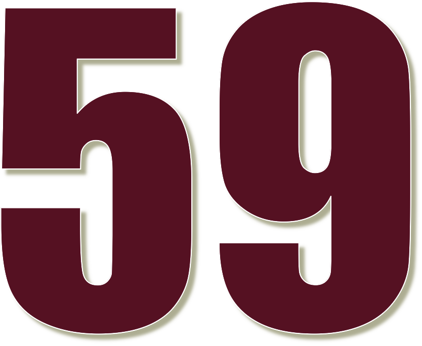 59 — пятьдесят девять. натуральное нечетное число. 17е простое число. в ряду натуральных чисел ...