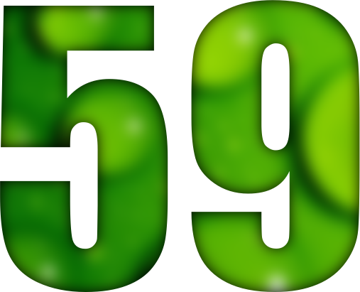 59 — пятьдесят девять. натуральное нечетное число. 17е простое число. в ряду натуральных чисел ...