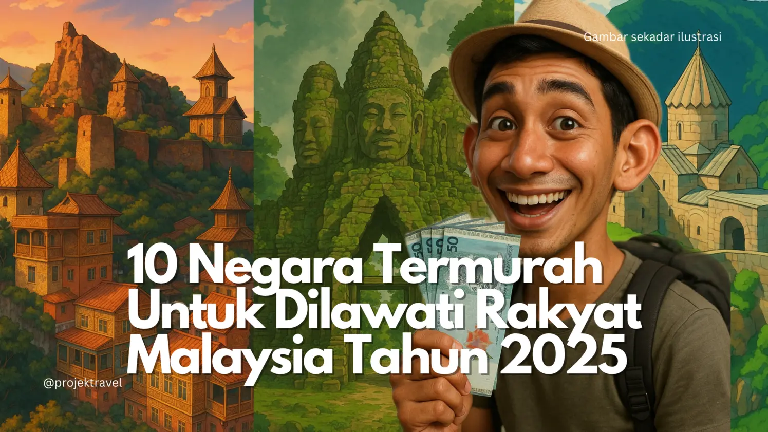Negara Murah Untuk Travel 2025: 10 Destinasi Bajet Terbaik Untuk Rakyat Malaysia - Projek Travel