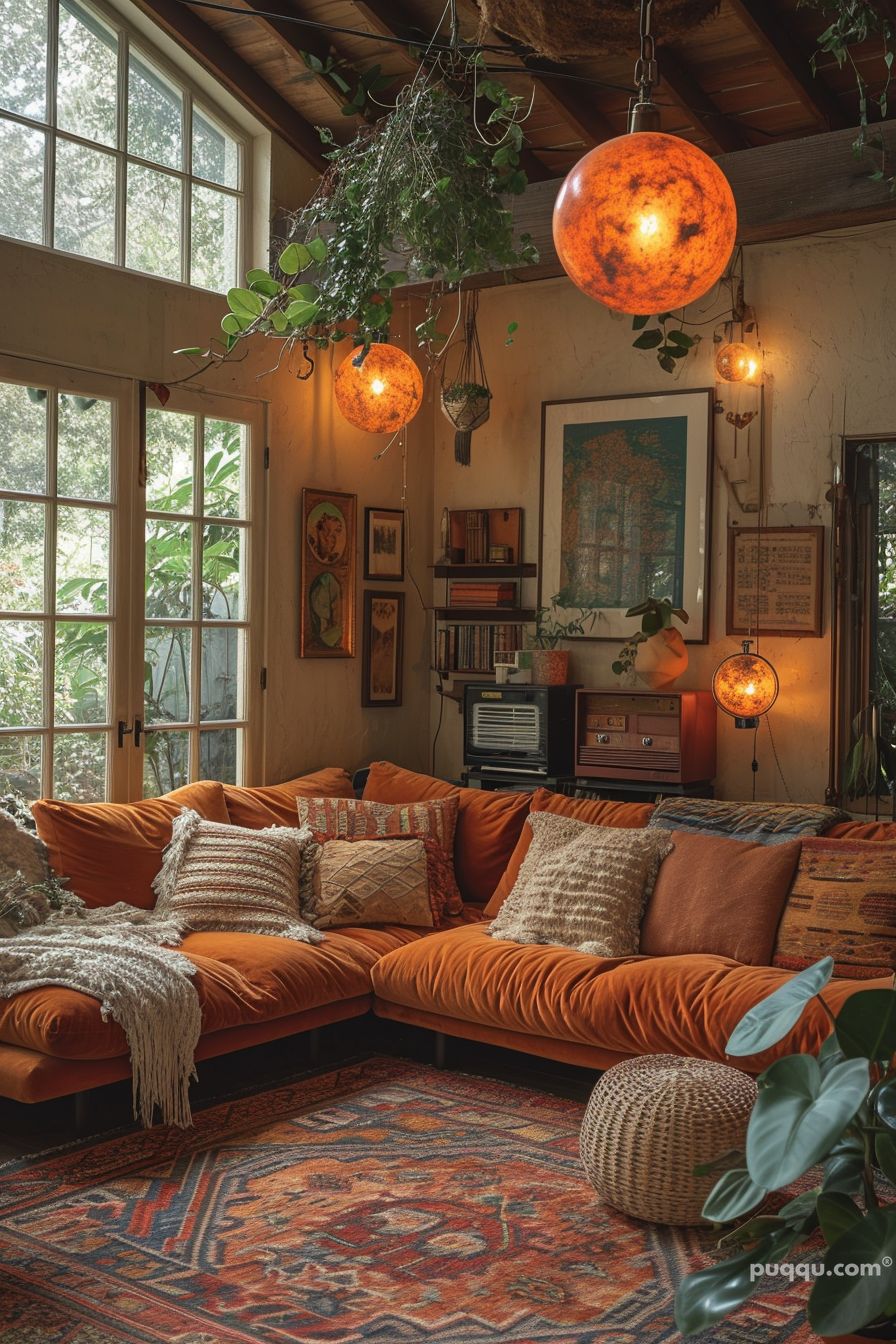 70s Living Room Aesthetic: Embrace Retro Vibes for Stylish Interiors - Puqqu