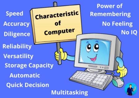 10 Major Features & Characteristics of Computer