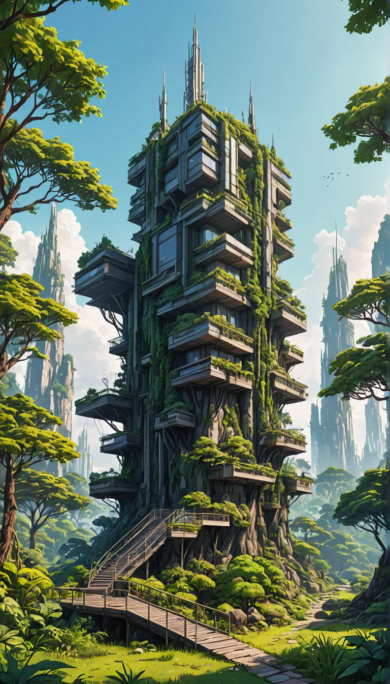 100+ AI Brutalist Architecture AI Generated Images - Starryai