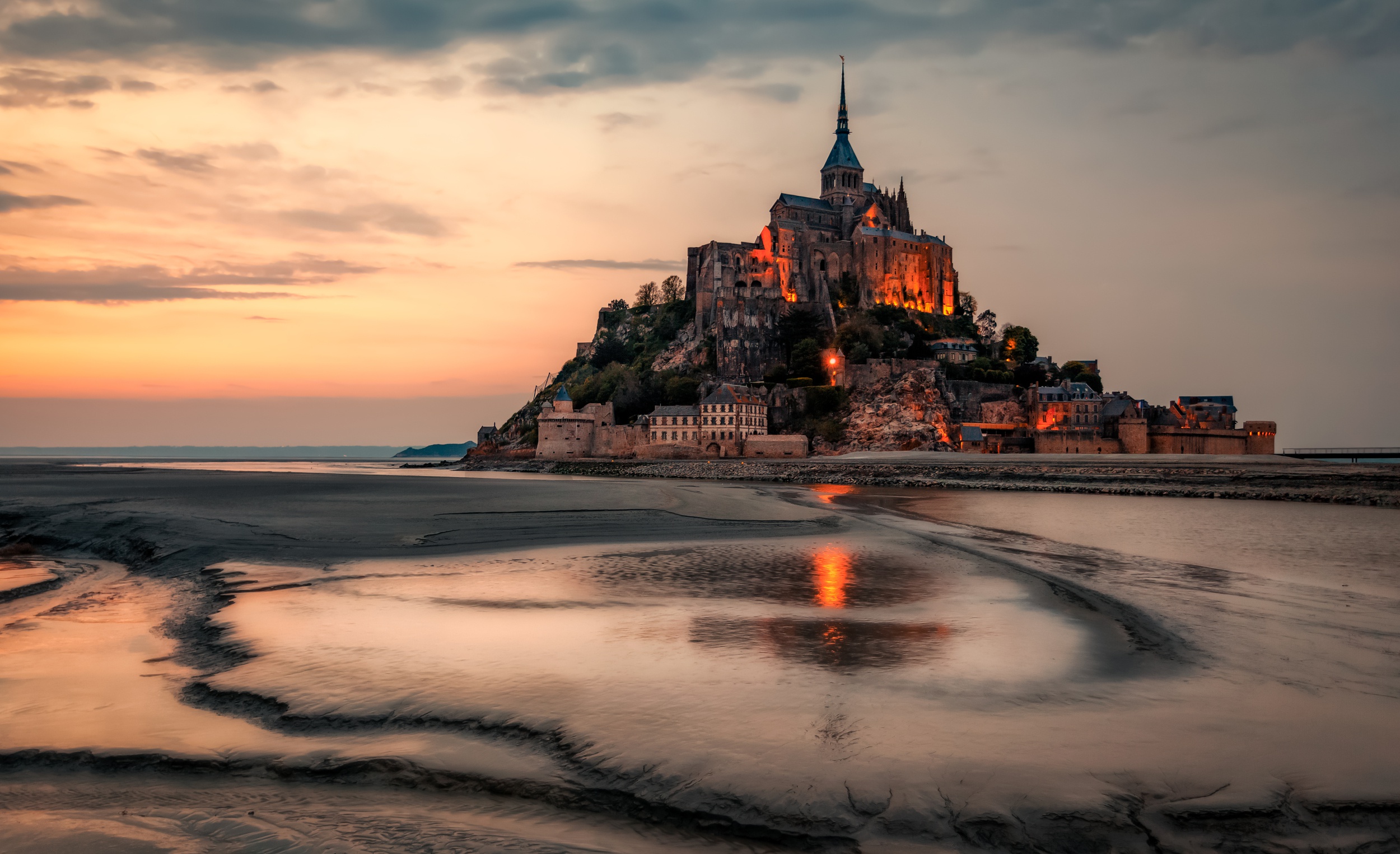 Mont Saint-Michel HD, France, Monastery, HD Wallpaper| Rare Gallery