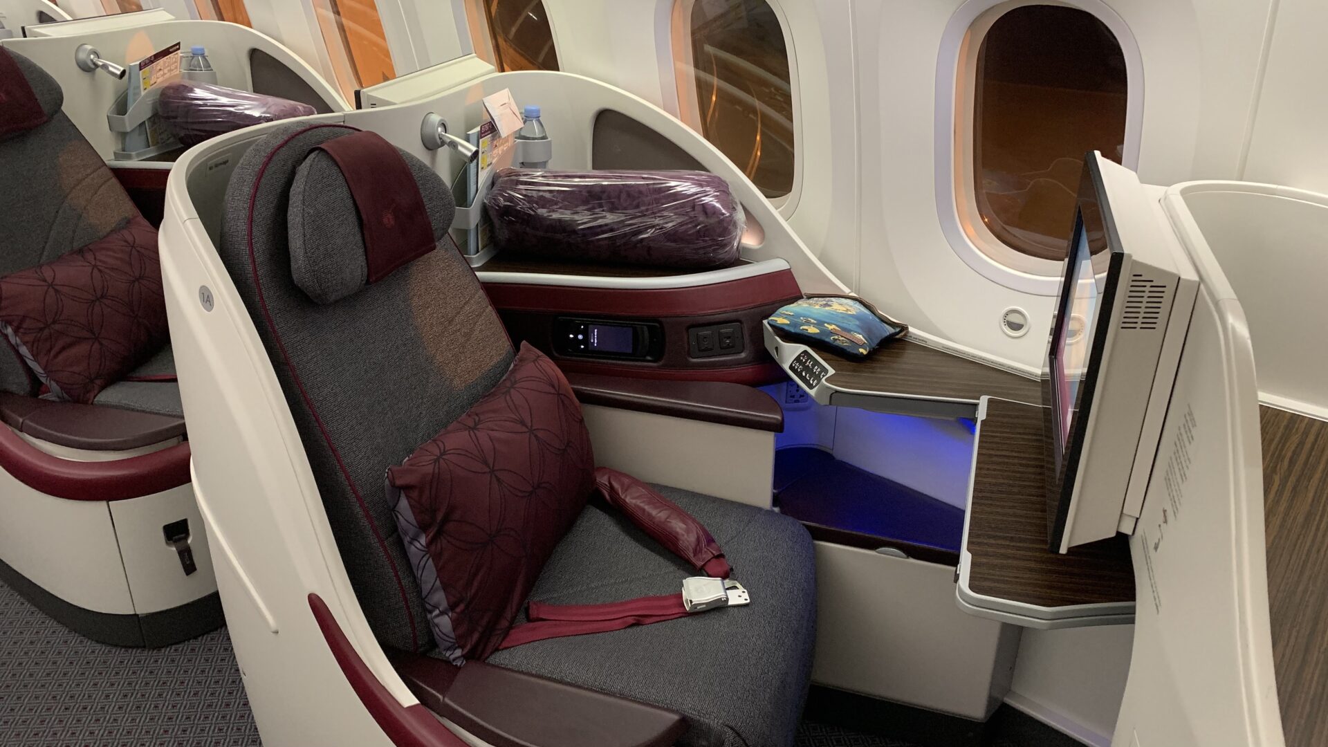 Qatar Airways Business Class On The Boeing 787 Munich To