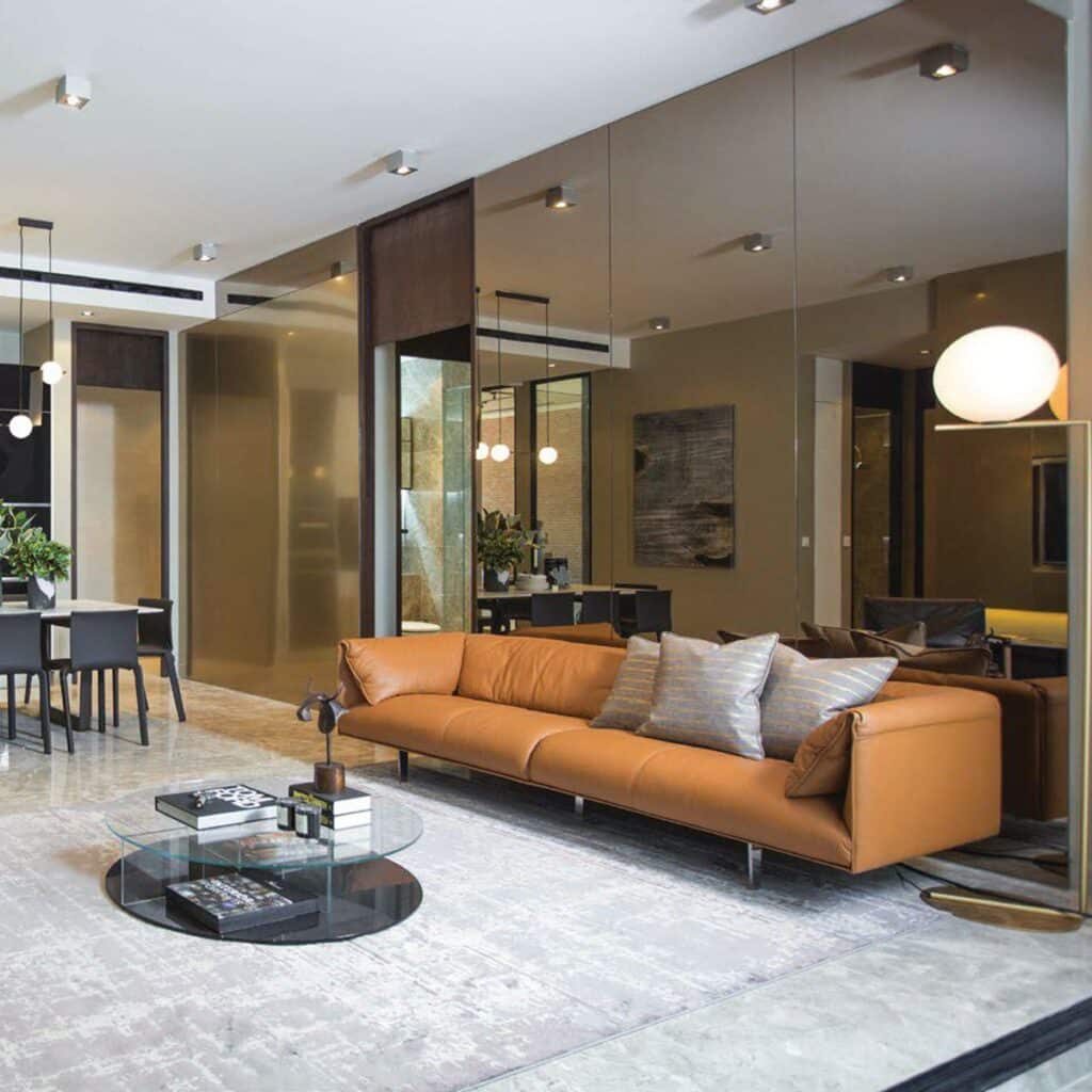 Wall Mirror For Living Room Singapore | Baci Living Room