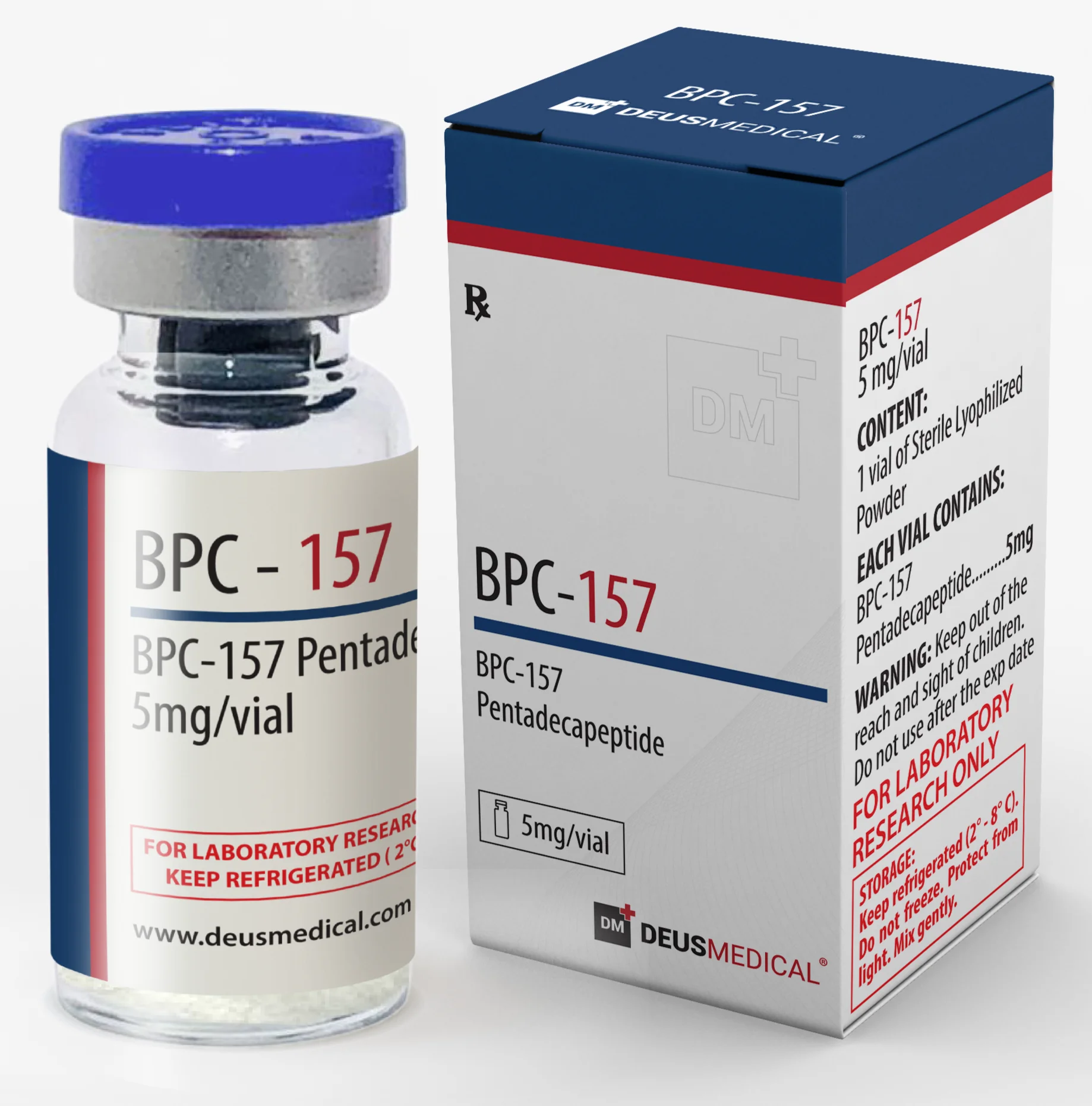 BPC-157 (PENTADECAPEPTIDE) HIGH QUALITY PEPTIDE IN VIALS