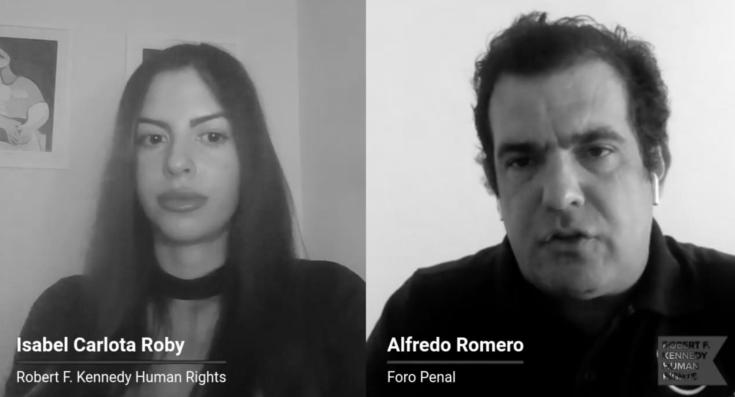 RFKHR’s Roby, Foro Penal President Romero Take On Enforced Disappearances In Venezuela During ...