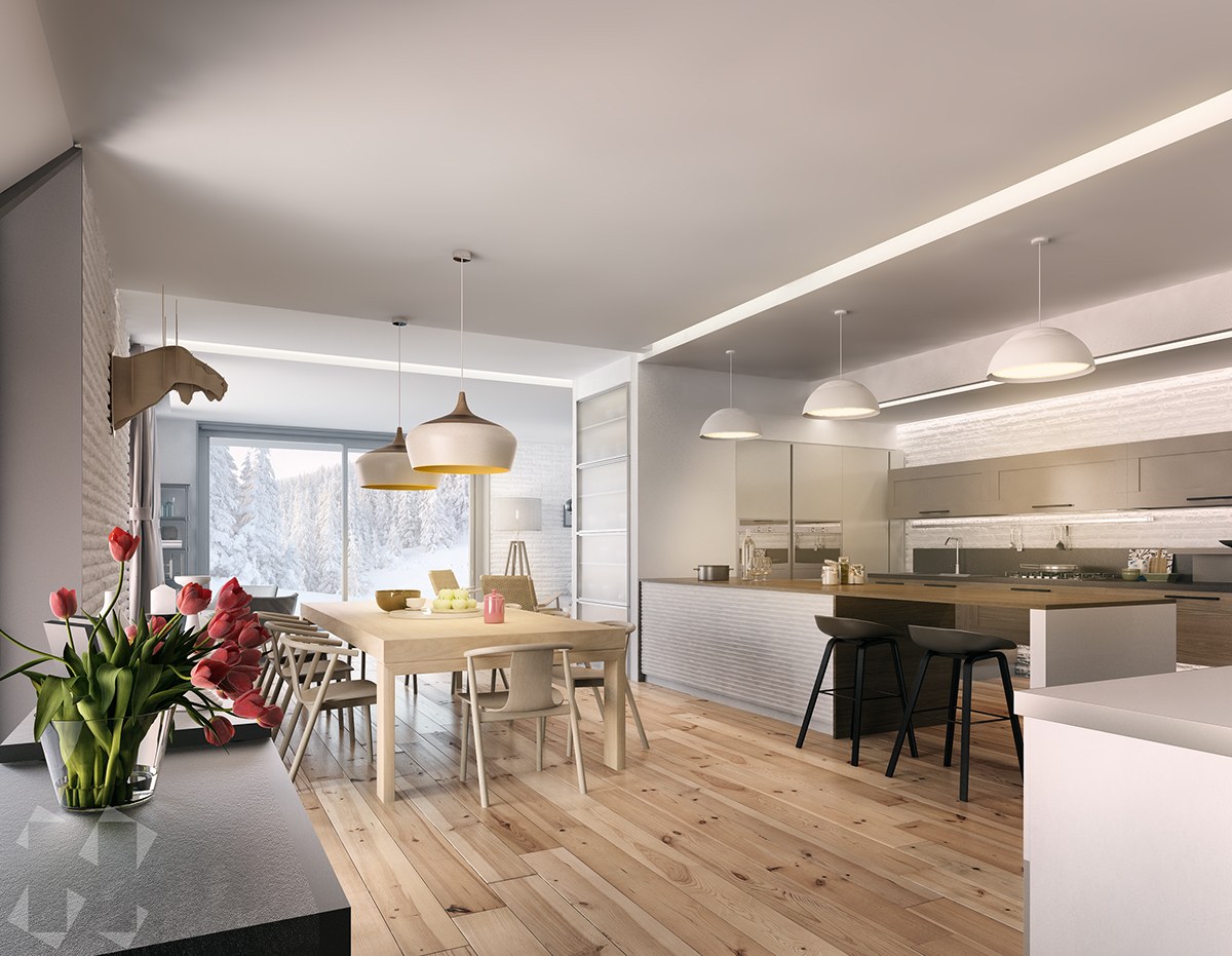 3 Picturesque Scandinavian Country Style Interior Design - RooHome | Designs & Plans