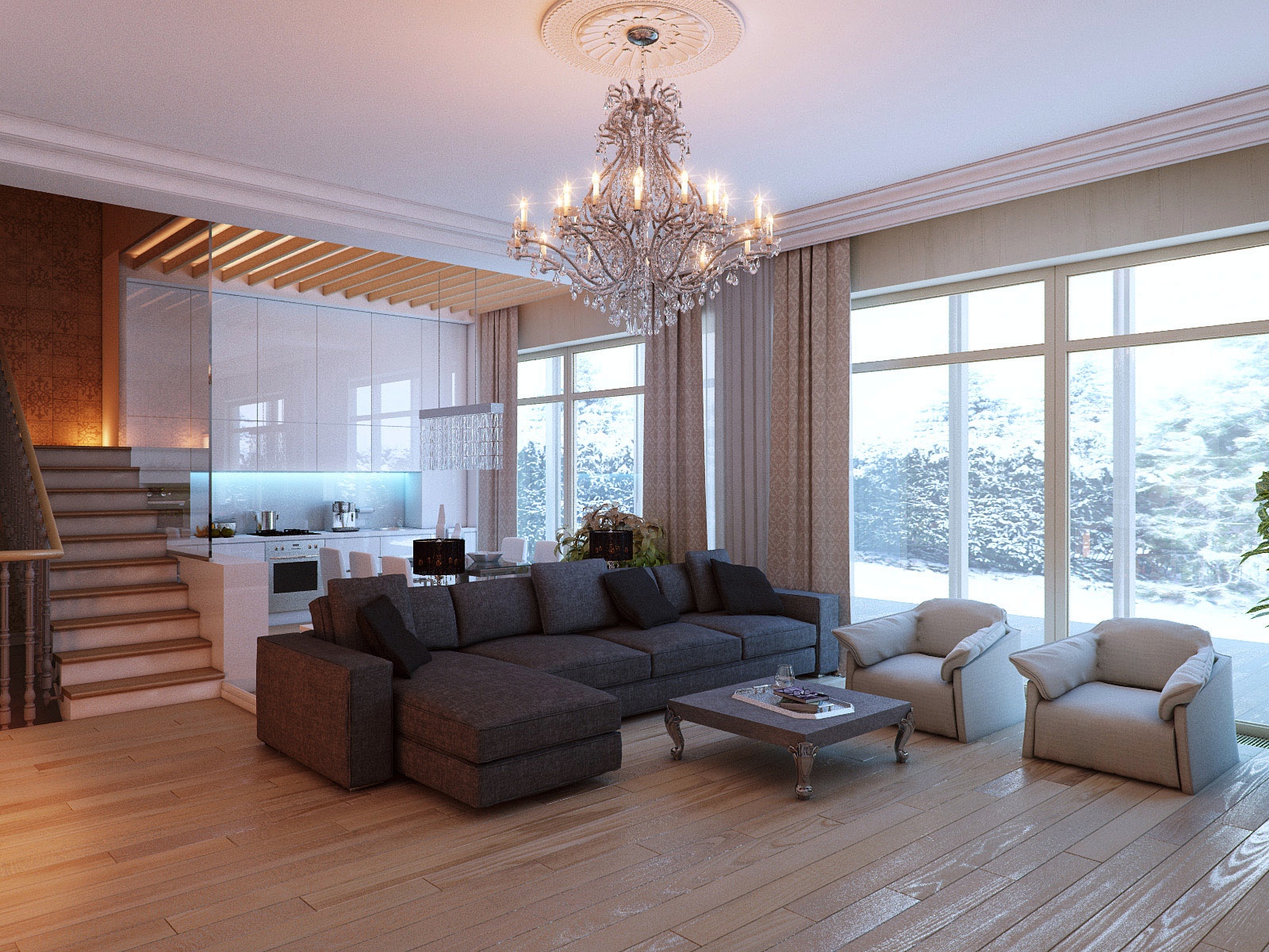 Spacious Living Room Designs Combined With Modern And Minimalist Decor That Looks So Luxurious...