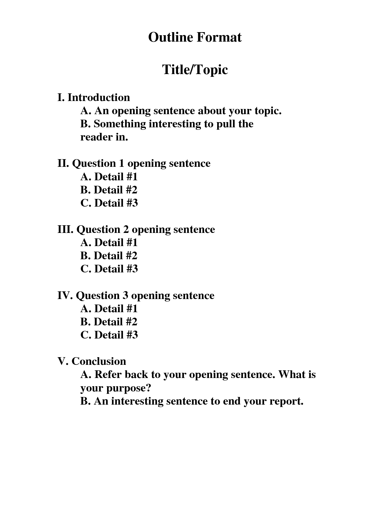MLA Format Formal Outline | Outline Format - DOC - DOC | Writing | Pinterest | School, Classroom ...