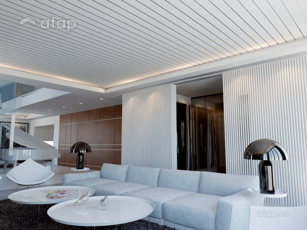 Classic Modern Living Room bungalow design ideas & photos Malaysia | Atap.co