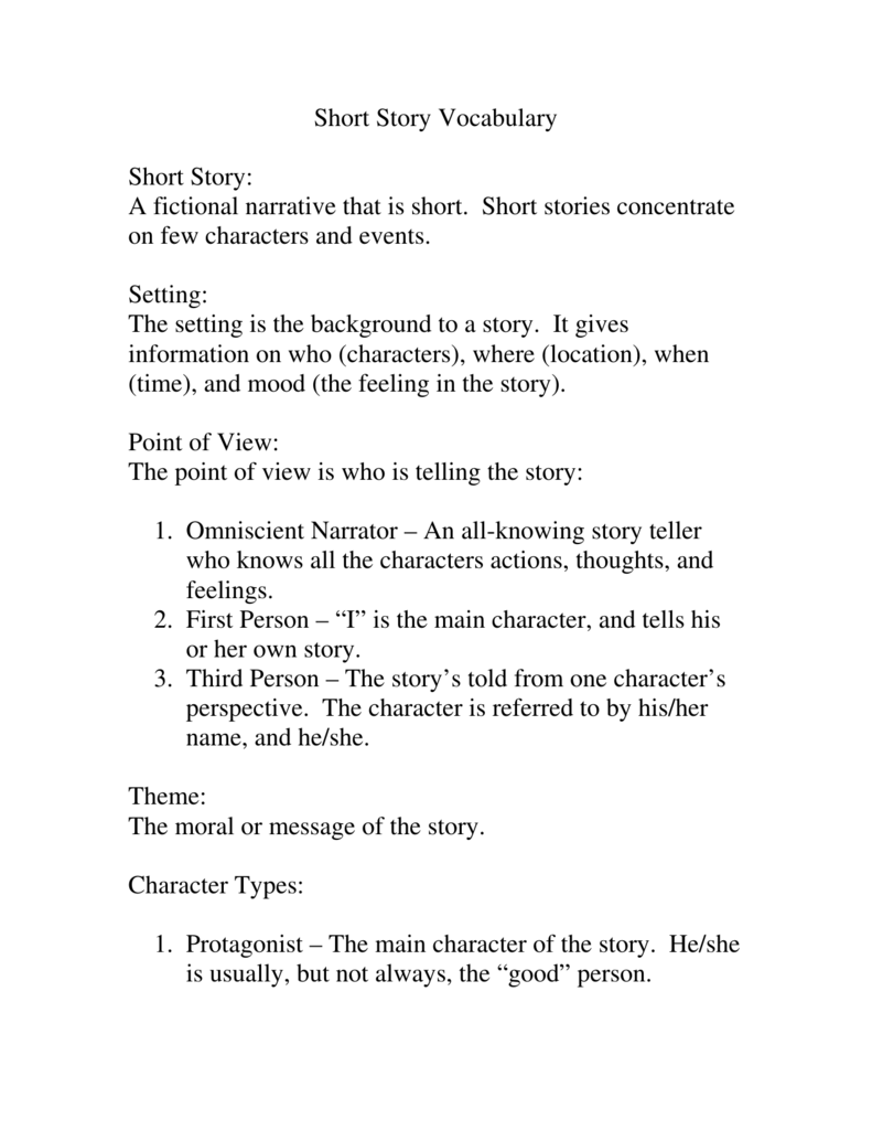 Fictional Story