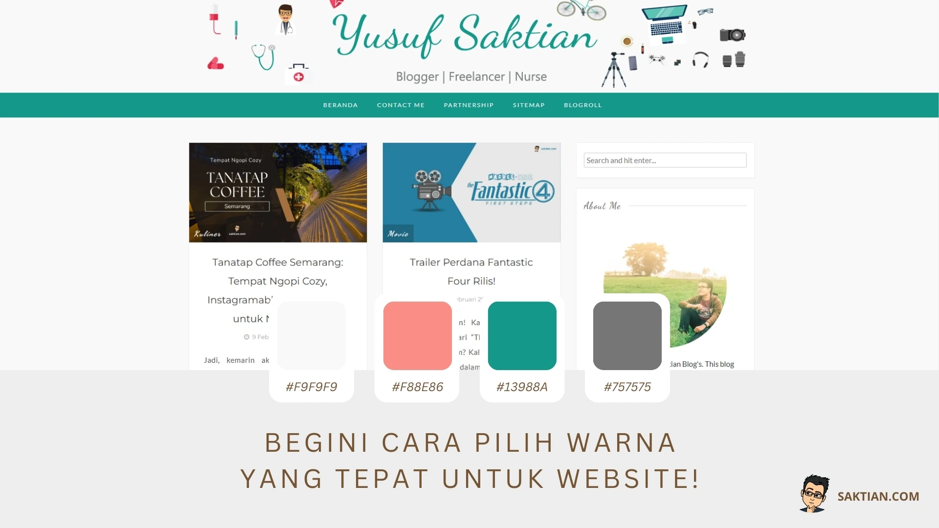 Mau Website yang Menarik? Begini Cara Pilih Warna yang Tepat!