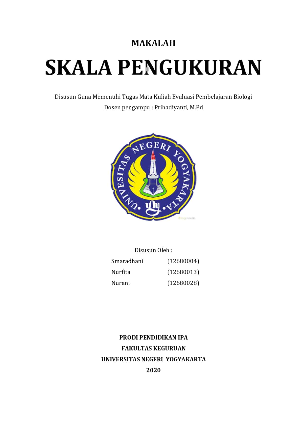 Contoh Makalah Yang Baik Dan Benar Contoh Cover Makal - Vrogue.co