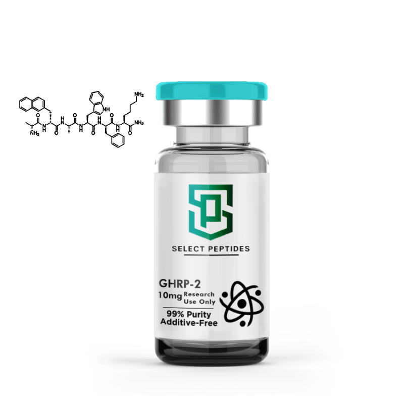 GHRP-2 - 10mg - Select Peptides - 100% Lab Tested