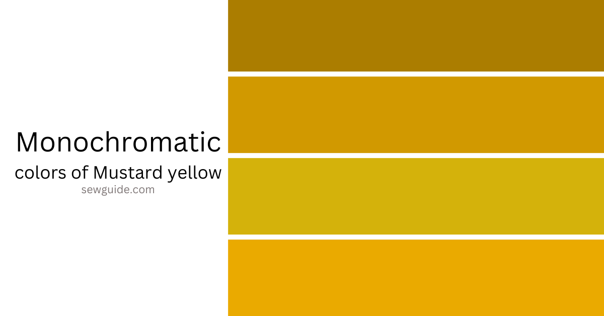 Mustard Yellow Color Combinations That Work For Clothes - SewGuide