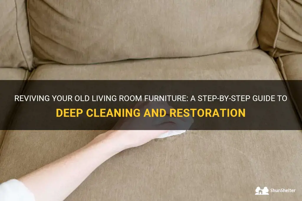 Reviving Your Old Living Room Furniture: A Step-By-Step Guide To Deep Cleaning And Restoration ...