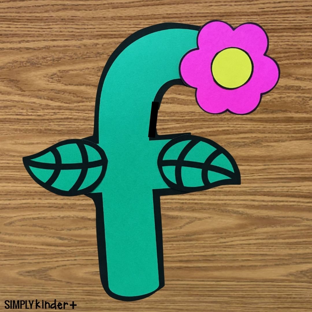 Lowercase Letter F Alphabet Craft - Simply Kinder Plus