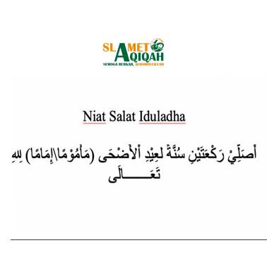 Niat & Bacaan Doa Sholat Idul Adha - Paket Kambing Aqiqah Jakarta (Pusat, Utara, Timur, Barat...